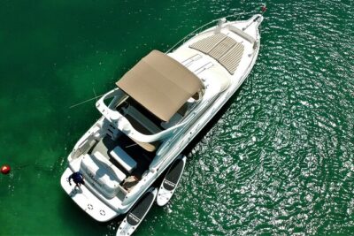 2 Hour Sunset - 51' Sea Ray Tulum, Playa del Carmen, Riviera Maya - Dinner, drinks, and Bluetooth music: the onboard comfort level