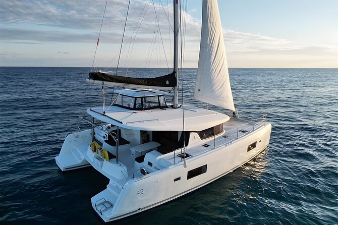 3 Hour Catamaran Experience in a Private 42' Lagoon - What a private catamaran changes in Playa del Carmen