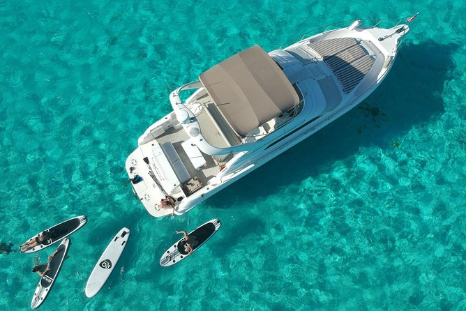 3 Hour Xpu-Ha - 51' Sea Ray Tulum, Playa del Carmen, Riviera Maya - Boarding at H2OH Sun Cruises: Cocktail-Start, Built-In Music, and Deck Time