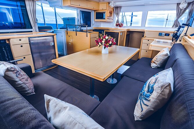 3 Hours Exclusive 45' Lagoon Catamaran Experience - Price reality check: $1,600 per group, plus the $15 docking fee