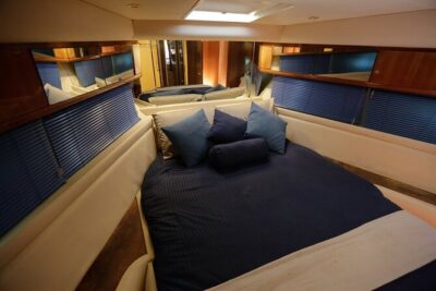 4 Hour - 47' Azimut, Tulum, Playa del Carmen, Riviera Maya - The lunch setup: real onboard food, not just snacks