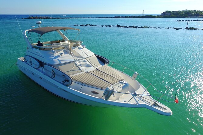 4 Hour - 51' Sea Ray, Tulum, Playa del Carmen, Riviera Maya - Music on the water: Bluetooth + Spotify for your own soundtrack