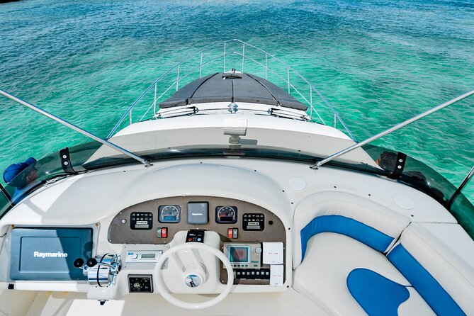 5H private 50' Yacht All-Inclusive from Tulum & Playa del Carmen - Optional Troll Fishing: If You Want a “Catch and Cook” Moment