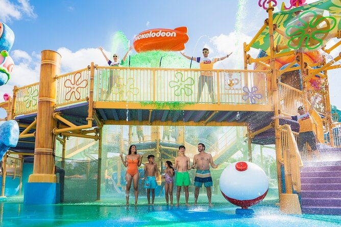 Aqua Nick - Water park Riviera Maya - Nickelodeon characters and the slime energy (SpongeBob and PAW Patrol)