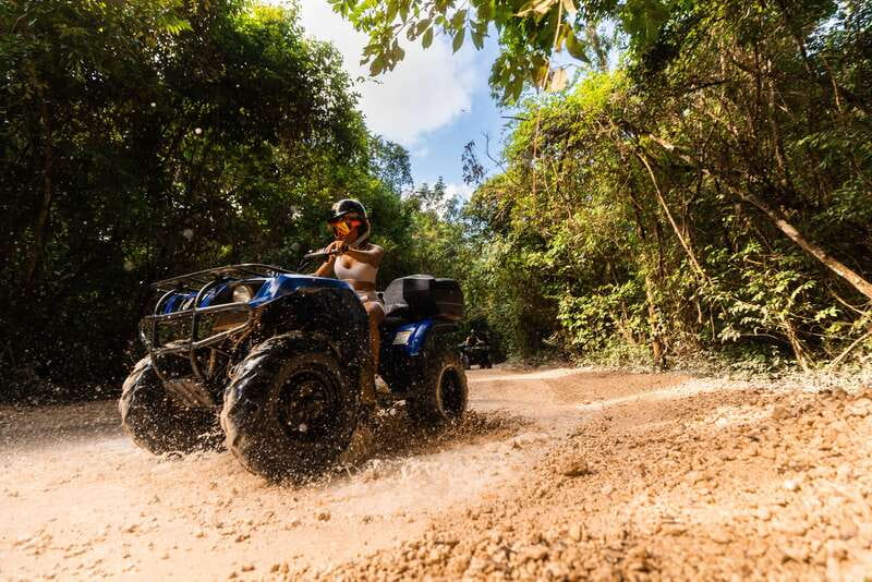Cancun: Jungle ATV Tour, Ziplining, and Cenote Swim - Ziplining Over the Canopy: Three Lines, Not Just One Thrill