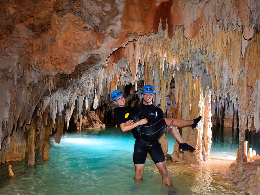 Cancun/Playa del Carmen: Tickets to Rio Secreto and Lunch - The cave route: walking, swimming, and learning by doing