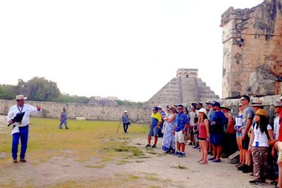 Ek Balam, Chichen Itza, Cenote & buffet lunch Tour - Cenote Chichikan/Saamal Swim: Cold Water, Waterfall Views, and Real-Time Rules