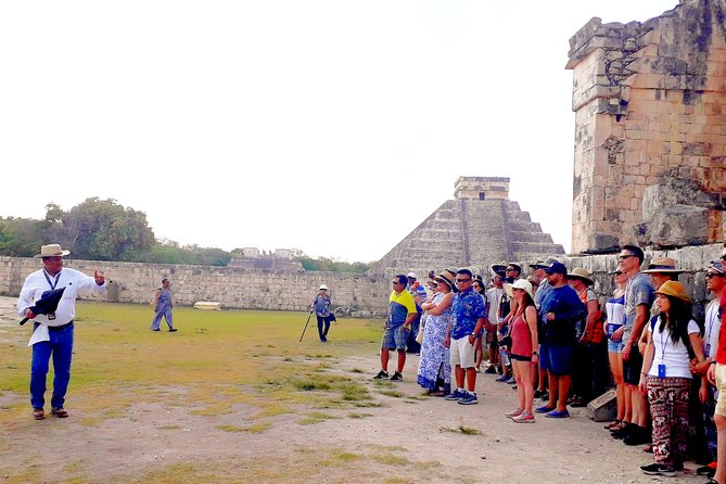 Ek Balam, Chichen Itza, Cenote & buffet lunch Tour - Cenote Chichikan/Saamal Swim: Cold Water, Waterfall Views, and Real-Time Rules