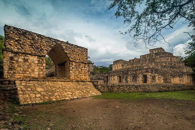 Ek Balam Majestic Mayan Ruins and Cenote Tour - Cenote swim at Hacienda Oxman: cooling off and the rules around water time