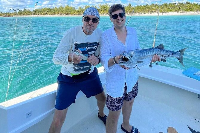 Fishing Tour & Beach Club In Riviera Maya - Shared vs. private fishing: pick based on age and comfort