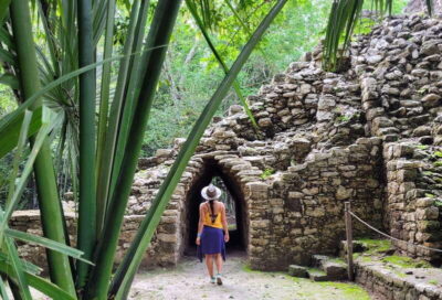 From Riviera Maya: Coba, Punta Laguna & Cenote Guided Trip - Punta Laguna monkey sanctuary: hike below or zip-line above