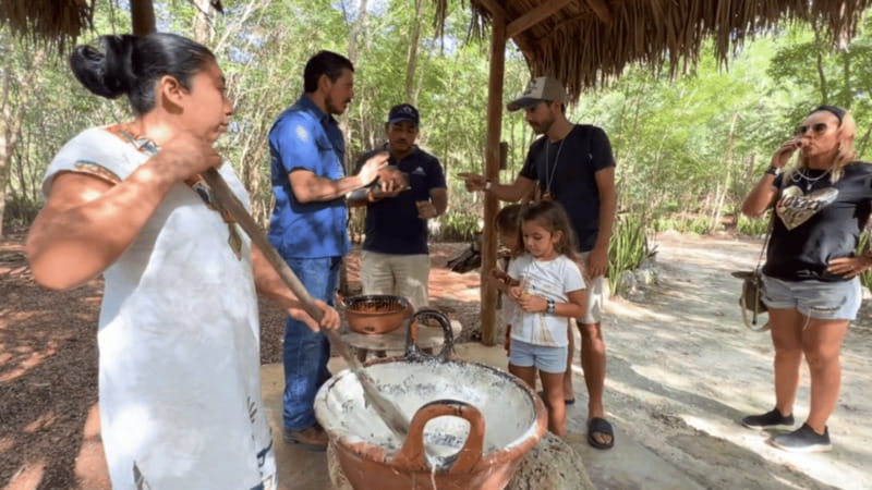 From Riviera Maya: Ek Balam & Cenote Tour w/ Lunch & Pickup - Uayma town and the unusual church: what you should do with your time