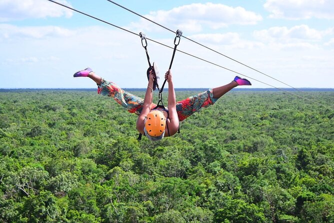 Full Adrenaline Day in Tulum! ATVs, Zipline, Cenote, Rappel, Food - Rappelling 7 Meters: Fun If You Can Respect Gravity