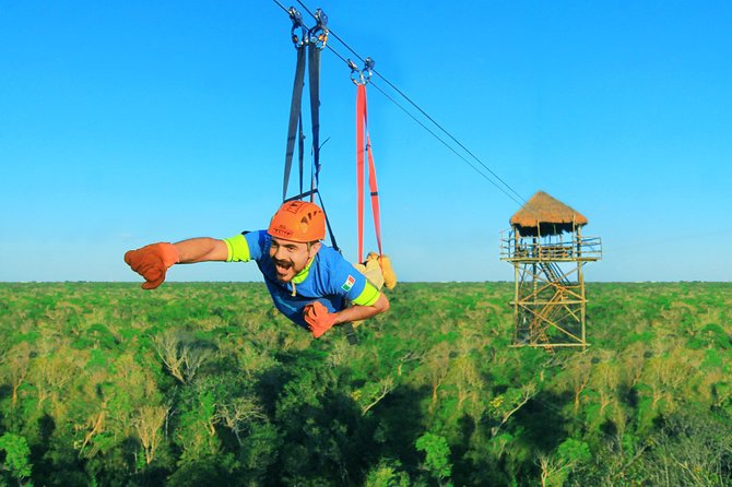 Full-Day Snorkel Extreme Adventure Tour from Riviera Maya - Zipline in the Yucatec Jungle and a 50-Foot Rappel Tower