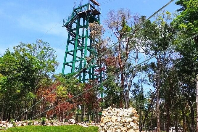 Maya Adrenaline: ATV, Ziplines & Cenote From Playa del Carmen. - Cenote Time: Ladder Access, Lifejackets, and Staying Comfortable in Cool Water