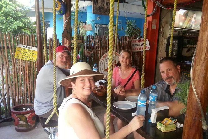 Mexican Street Food Crawl in Playa del Carmen - The drink portion: water, fruit juices, and tequila shots