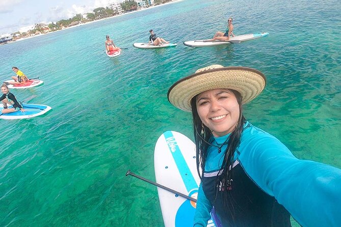 Morning Session - All Levels Paddleboard Group Caribbean Sea - Why the morning paddleboard session feels different in Playa del Carmen