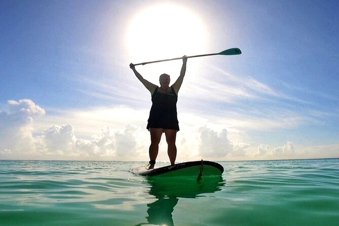 Morning Session - All Levels Paddleboard Group Caribbean Sea - Caribbean Sea conditions: the real make-or-break factor