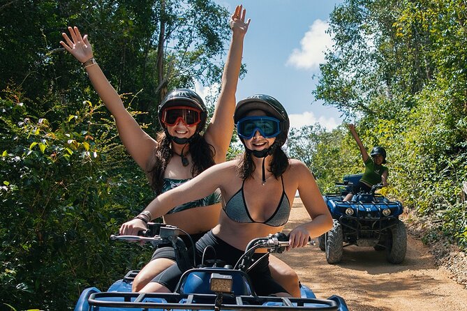 Off Road ATV Tour at the Akumal Monkey Rescued Animals Sanctuary - How the ATV Ride Works: Single, Double, and Real Safety Setup