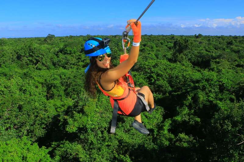 Puerto Morelos: Selvatica Jungle Zip Line Tour - Selvatica Jungle: the zip line + cenote combo in Puerto Morelos
