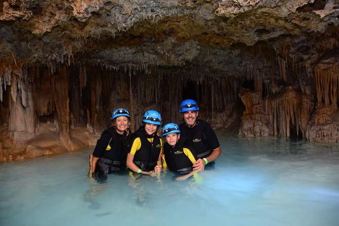 Río Secreto Nature Reserve from Playa del Carmen Entrance or Tour - Add-on choice: Tulum cliff fortress or Puerto Morelos reef snorkel