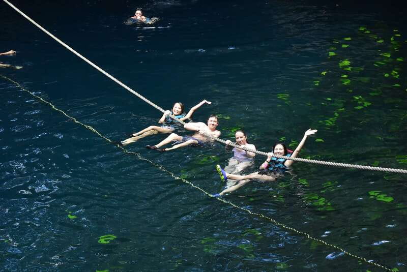 Riviera Maya: Horseback Ride, Zipline, and ATV Adventure - Ziplining canopy circuit with 5 lines and 3 interactive bridges