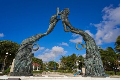 Tour Tulum Coba Cenote and Playa del Carmen (4 in 1) - Stop 1: Entering Tulum with a bilingual INAH-certified guide