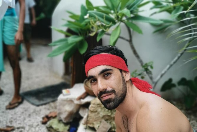 Traditional and ancestral Temazcal experience - After the Ritual: Garden Shower Purification and the Feast of Hydration