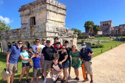 Tulum and 2 Cenotes Half Day Tour from Riviera - Canamayte Cenote & Ecopark: Semi-Open + Cavern Swim Time